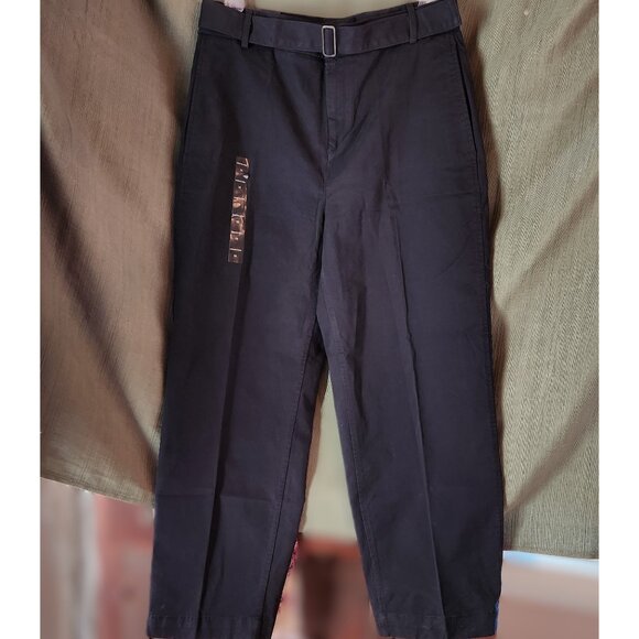 BR Factory Authentic Straight CHINO- Belt -Button Ankle-  Sz 14 NWT - Picture 3 of 9